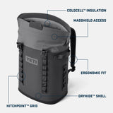 Hopper M12 Soft Backpack Cooler Charcoal 18060131264