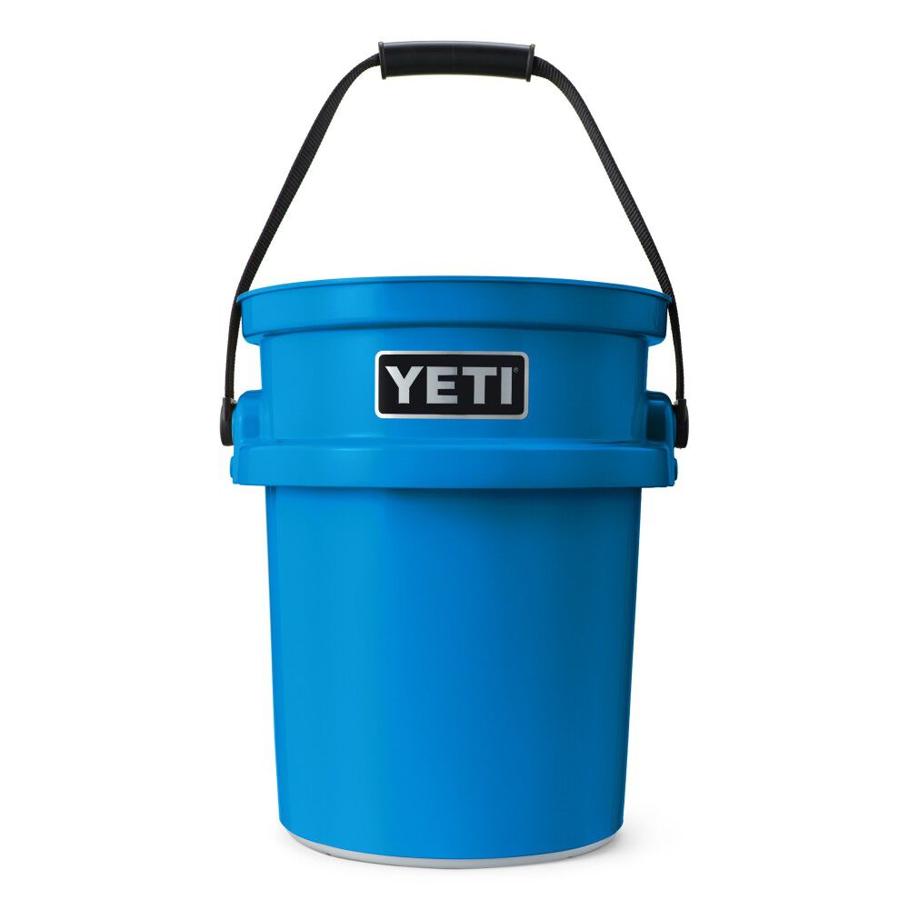 Loadout 5 Gallon Bucket with HeftyHauler Handle Big Wave Blue 26010000289