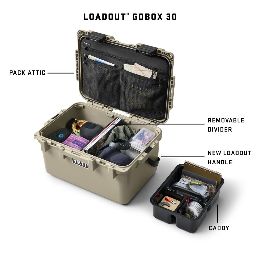 LoadOut GoBox 30 2.0 Gearbox Tan 26010000214