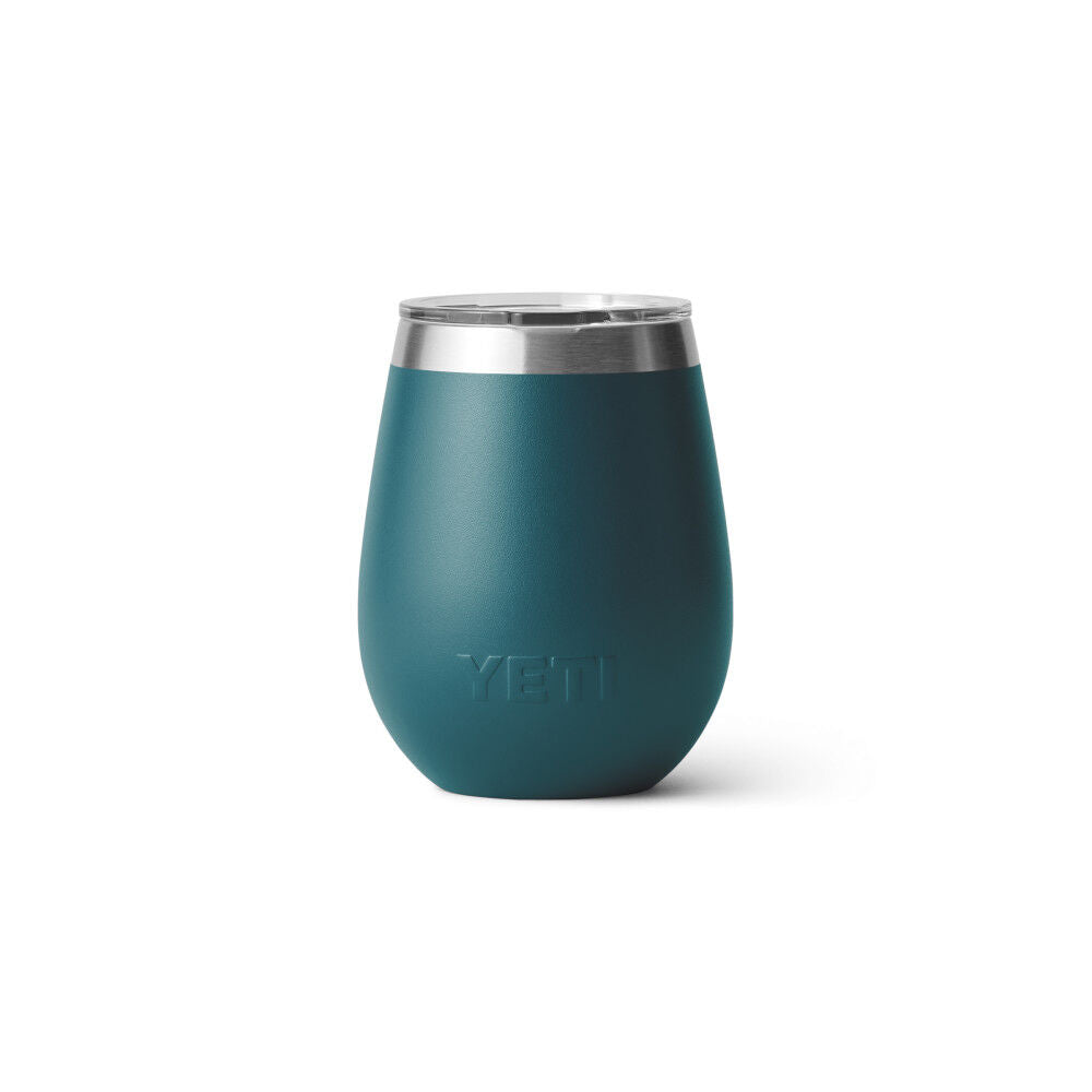 Rambler 10 Oz Wine Tumbler with Magslider Lid Agave Teal 21071502558