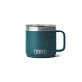 Rambler 14 Oz 2.0 Stackable Mug with Magslider Lid Agave Teal 21071502825