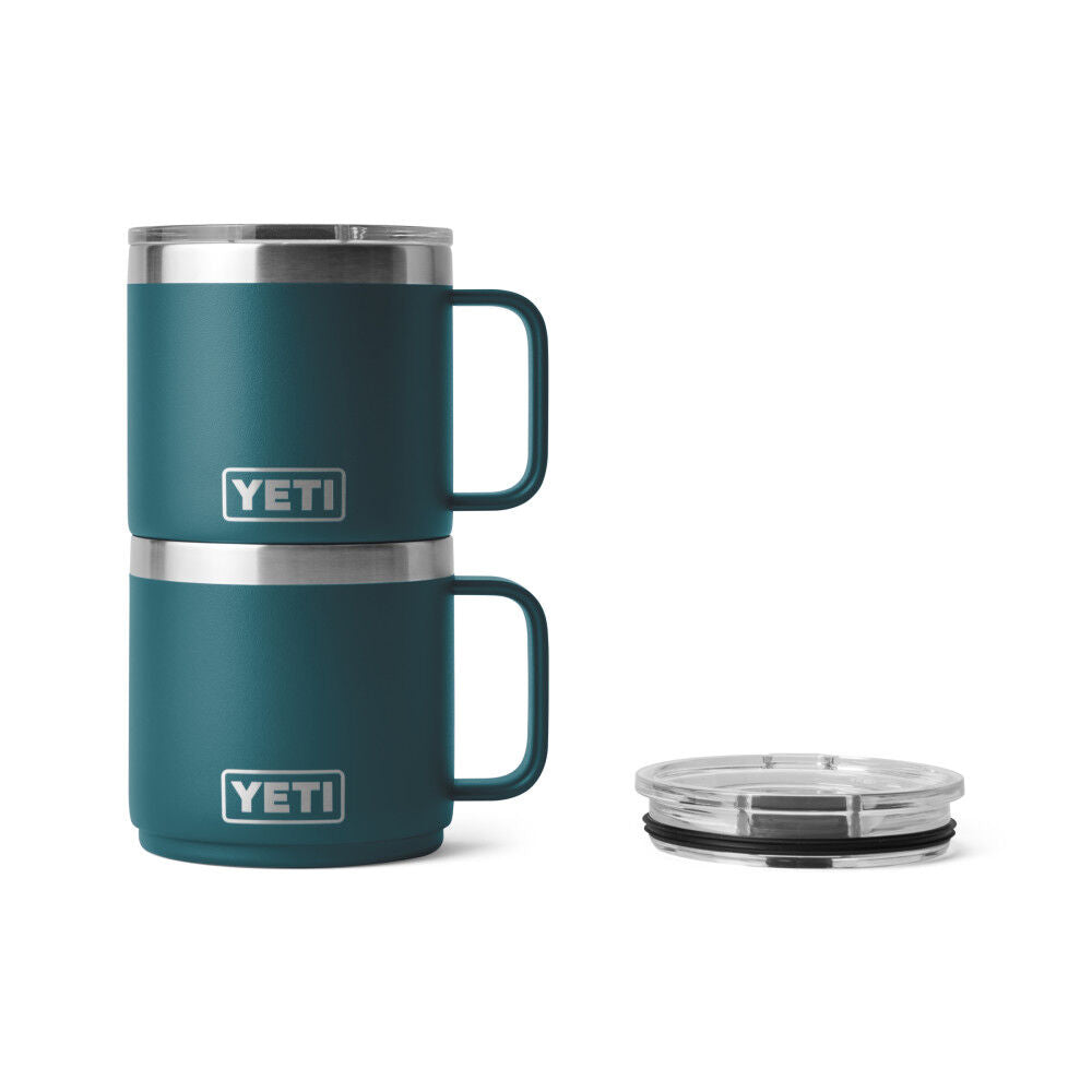 Rambler 14 Oz 2.0 Stackable Mug with Magslider Lid Agave Teal 21071502825