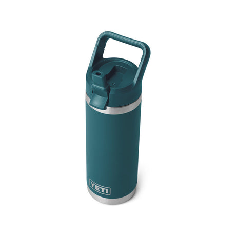 Rambler 18 Oz Water Bottle with Color-Matched Straw Cap Agave Teal 21071502564