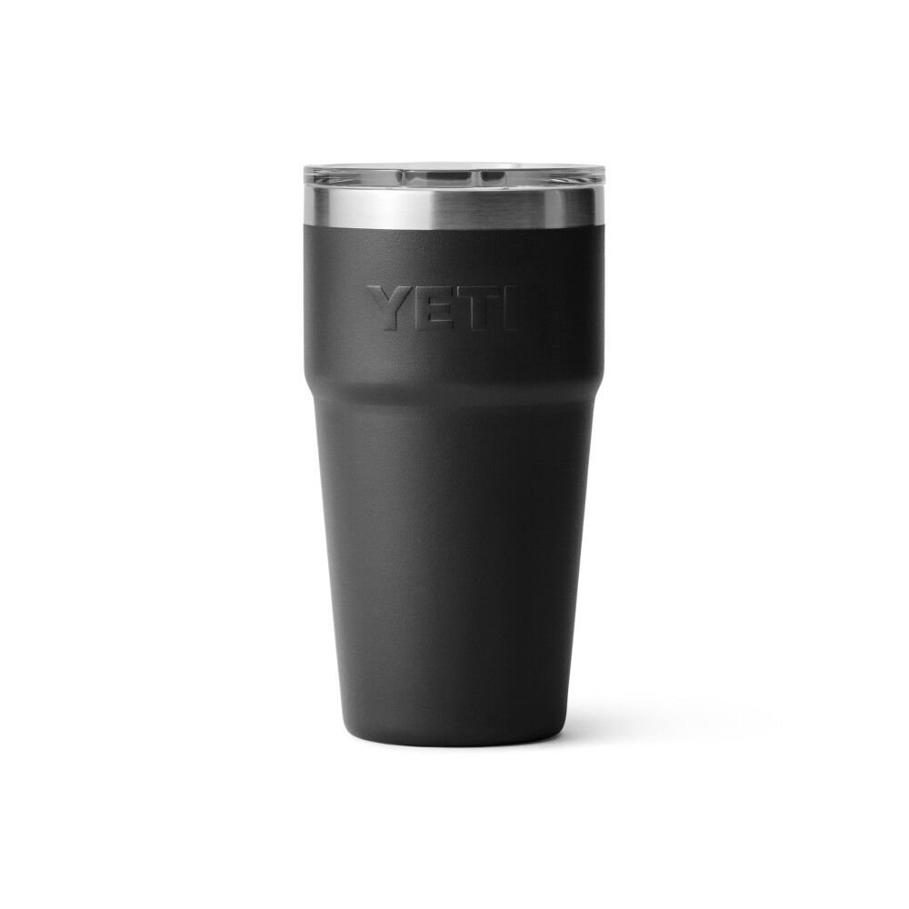 Rambler 20 Oz Stackable Cup with Magslider Lid Black 21071503706