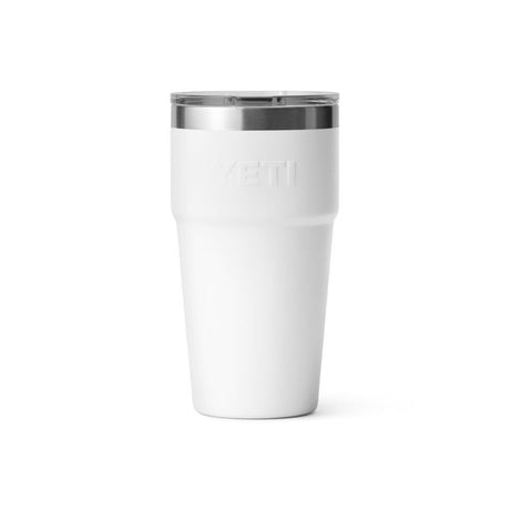 Rambler 20 Oz Stackable Cup with Magslider Lid White 21071503703