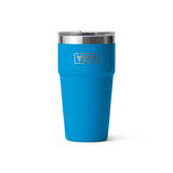 Rambler 20oz Stackable Cup with Magslider Lid Big Wave Blue 21071503884