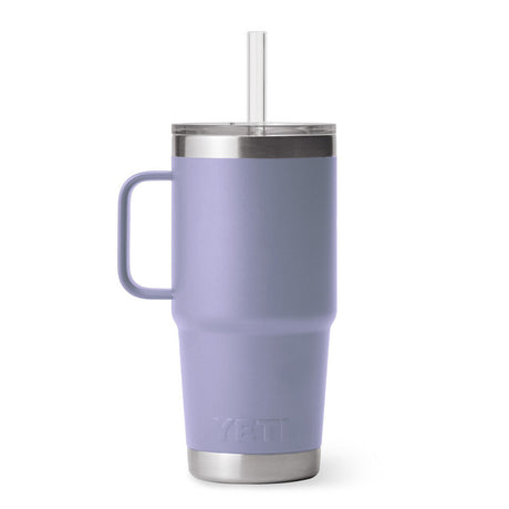 Rambler 25 Oz Mug with Straw Lid Cosmic Lilac 21071501906