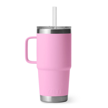 Rambler 25 Oz Mug with Straw Lid Power Pink 21071502073