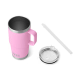 Rambler 25 Oz Mug with Straw Lid Power Pink 21071502073