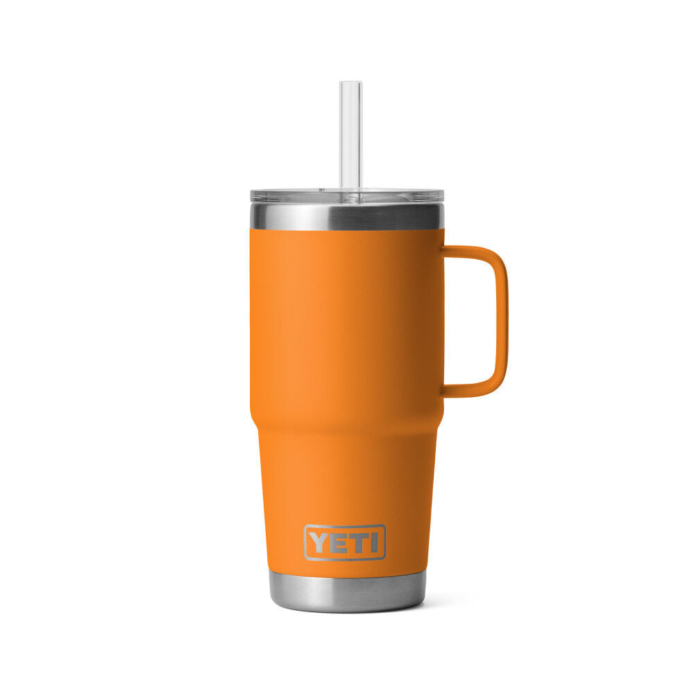 Rambler 25 Oz Straw Mug with Straw Lid King Crab Orange 21071501809