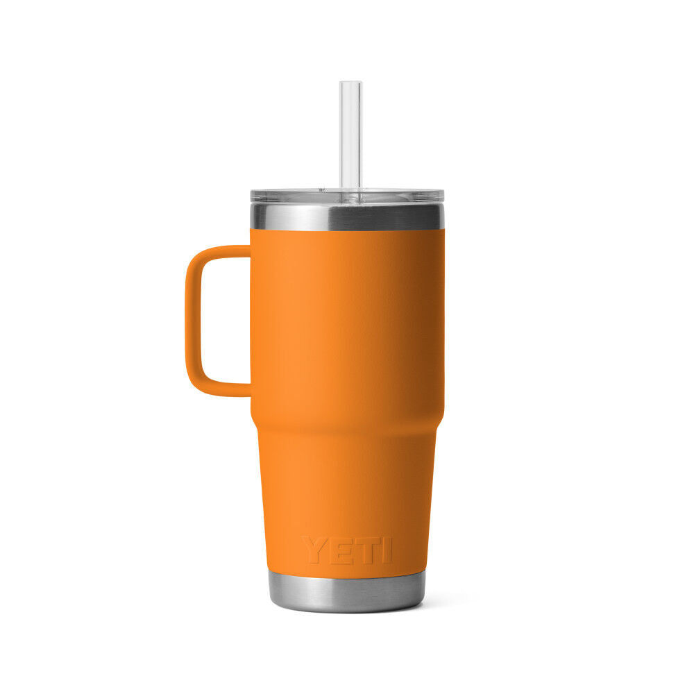 Rambler 25 Oz Straw Mug with Straw Lid King Crab Orange 21071501809