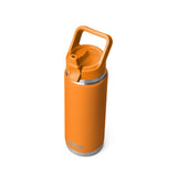 Rambler 26 Oz Water Bottle with Straw Cap King Crab Orange 21071502207