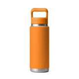 Rambler 26 Oz Water Bottle with Straw Cap King Crab Orange 21071502207