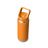 Rambler 26 Oz Water Bottle with Straw Cap King Crab Orange 21071502207