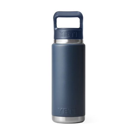 Rambler 26 OzWater Bottle with Straw Cap Navy 21071502204