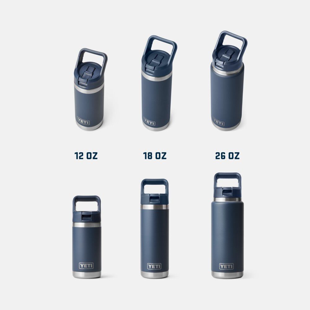 Rambler 26 OzWater Bottle with Straw Cap Navy 21071502204
