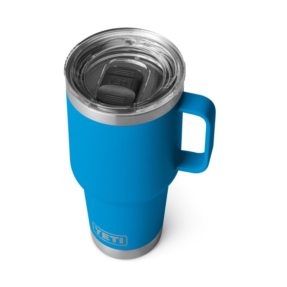 Rambler 30oz Travel Mug with Strongholder Lid Big Wave Blue 21071502682