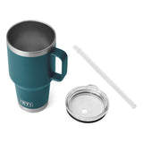 Rambler 35 Oz Mug with Straw Lid Agave Teal 21071502574