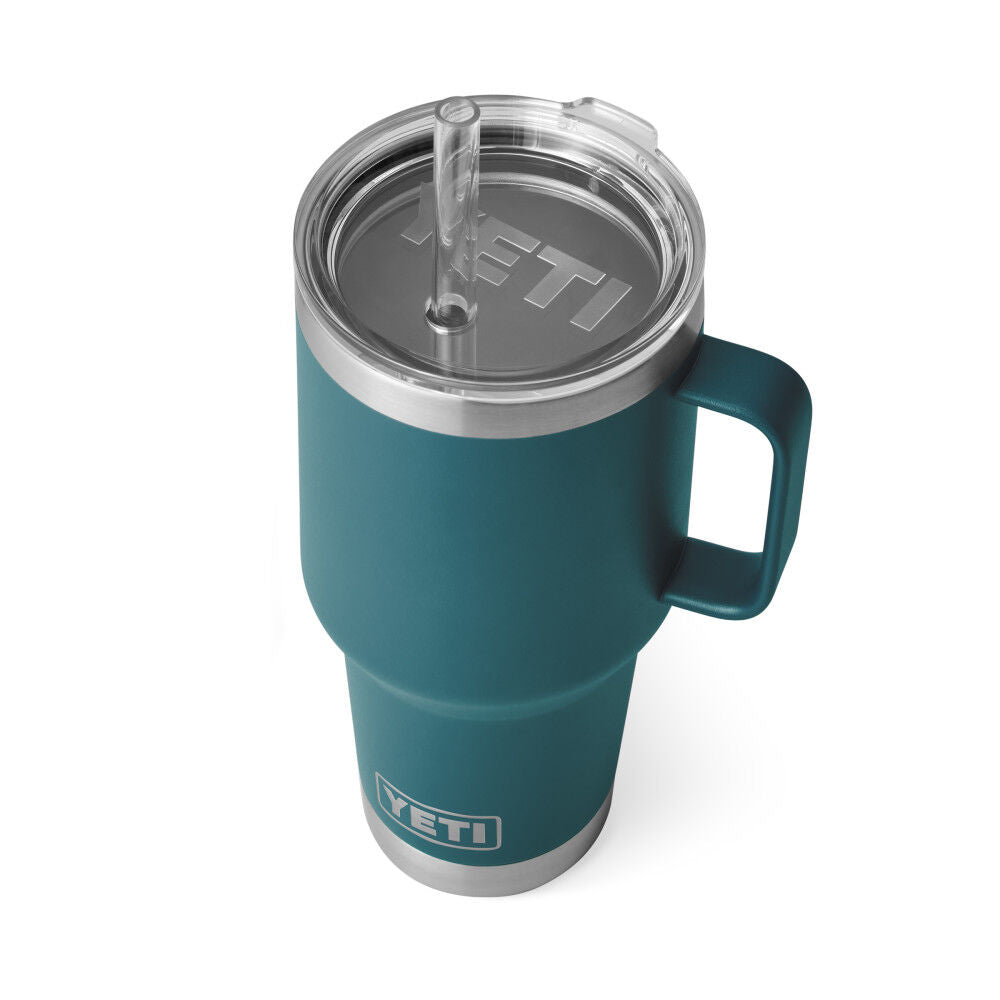 Rambler 35 Oz Mug with Straw Lid Agave Teal 21071502574