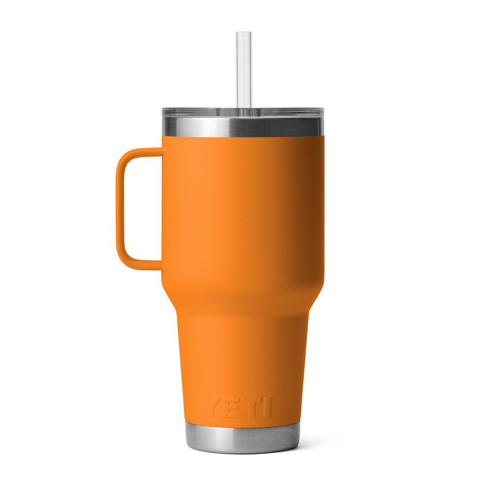 Rambler 35 Oz Mug with Straw Lid King Crab Orange 21071501820