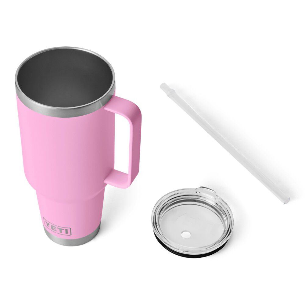 Rambler 42 Oz Straw Mug with Straw Lid Power Pink 21071502785