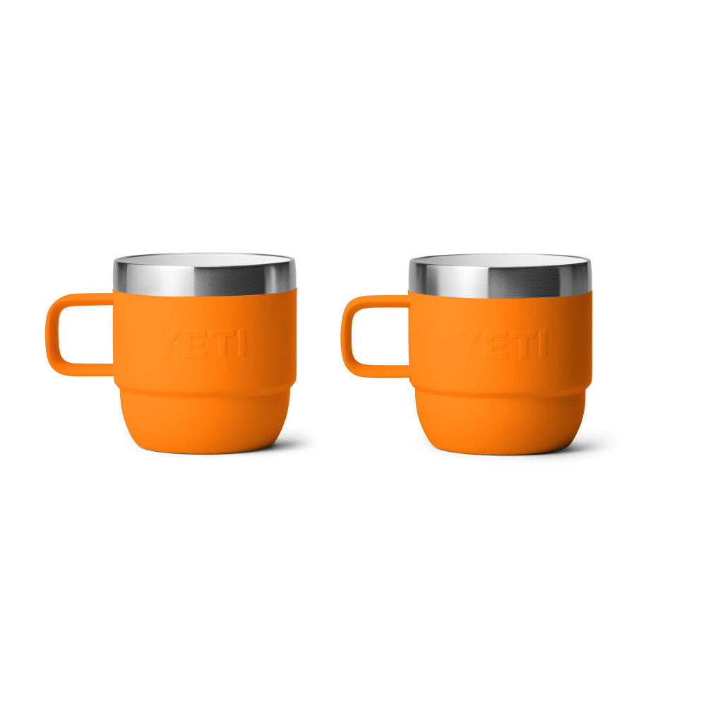 Rambler 6 Oz Stackable Mug 2pk King Crab Orange 21071502629