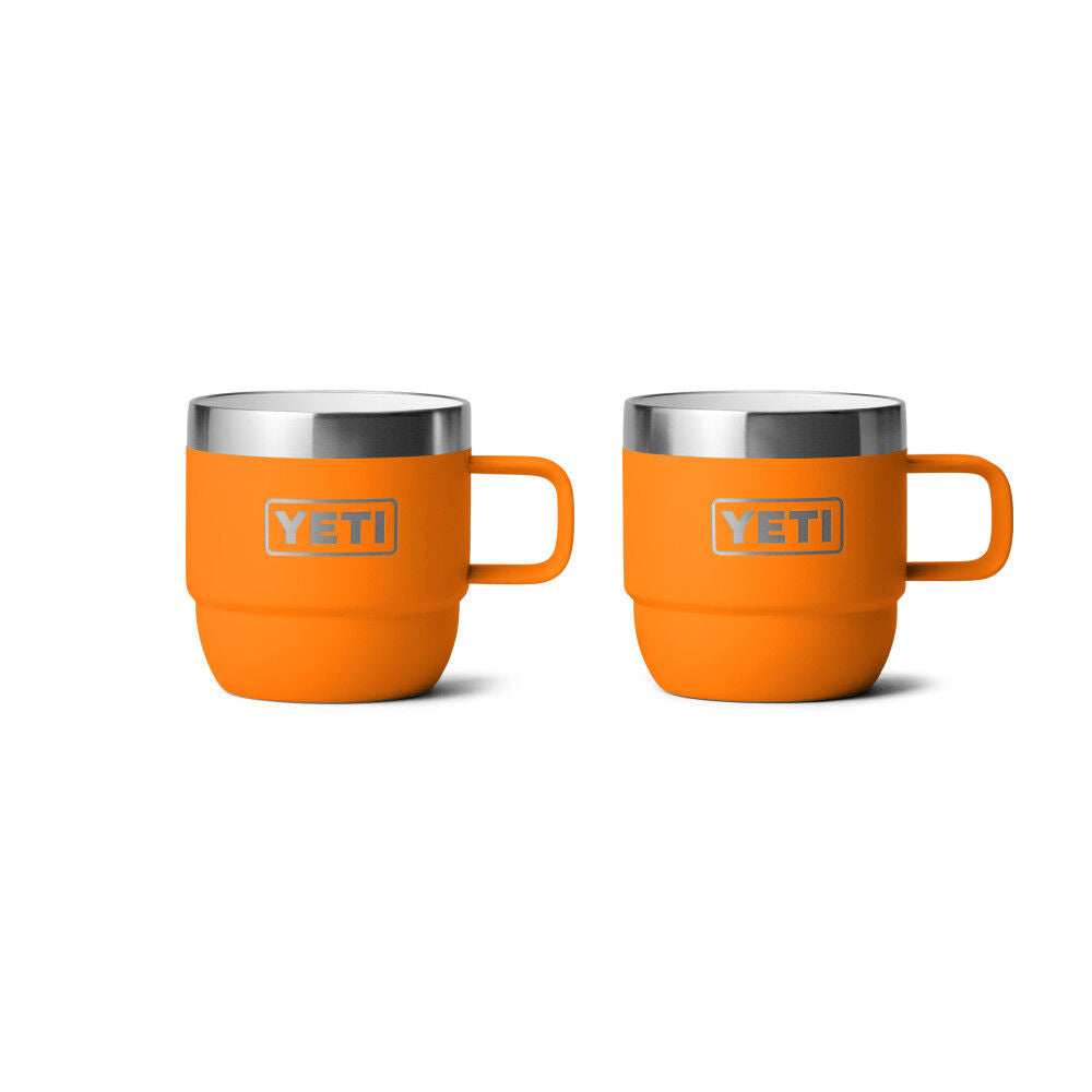 Rambler 6 Oz Stackable Mug 2pk King Crab Orange 21071502629