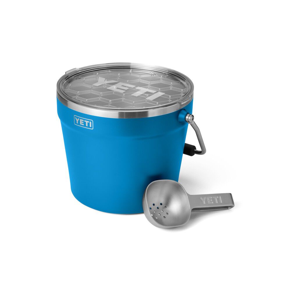 Rambler Beverage Bucket with Lid Big Wave Blue 21071502658