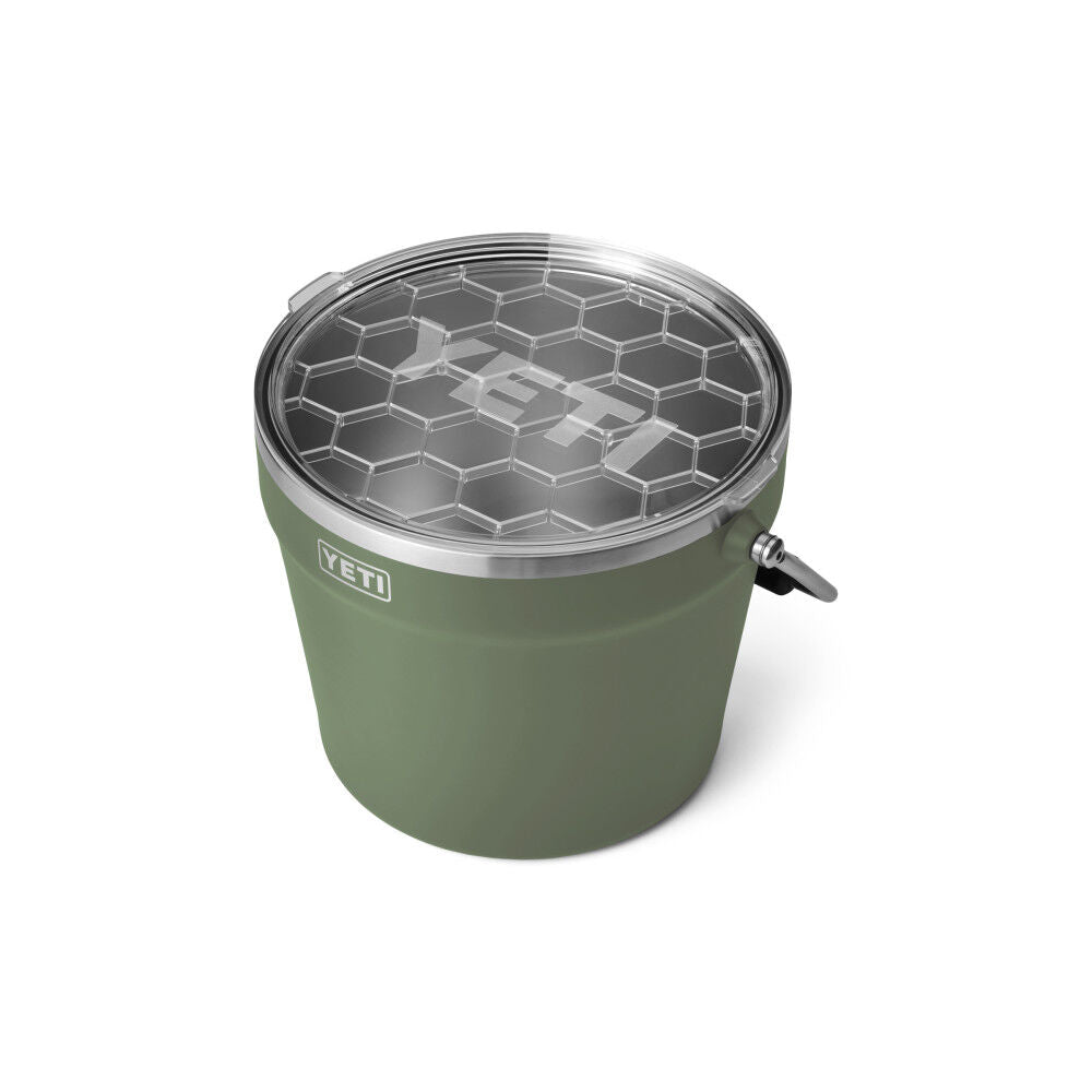 Rambler Beverage Bucket with Lid Camp Green 21071501706