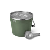 Rambler Beverage Bucket with Lid Camp Green 21071501706