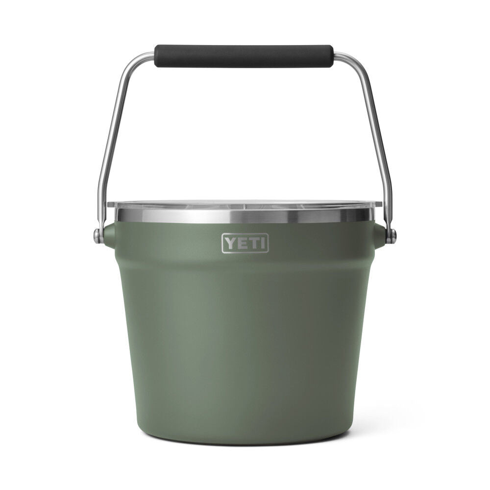 Rambler Beverage Bucket with Lid Camp Green 21071501706