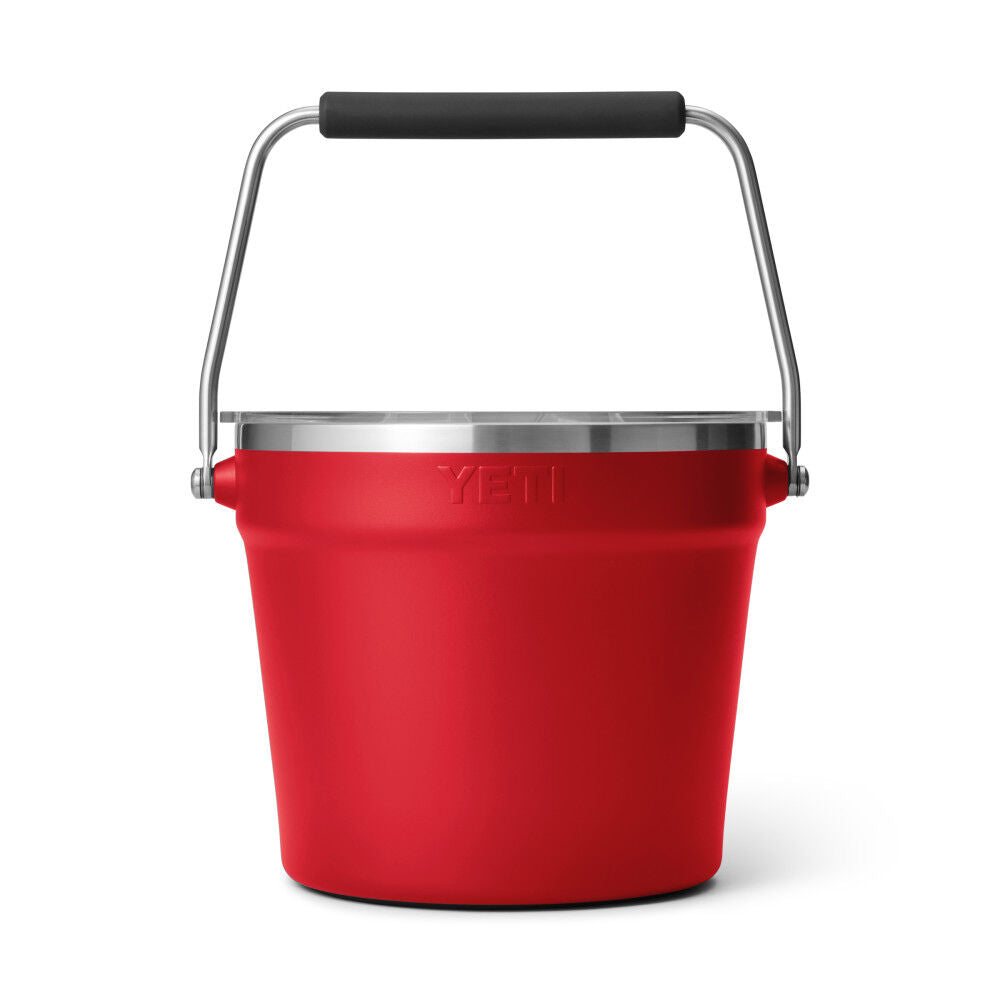 Rambler Beverage Bucket with Lid Rescue Red 21071502530