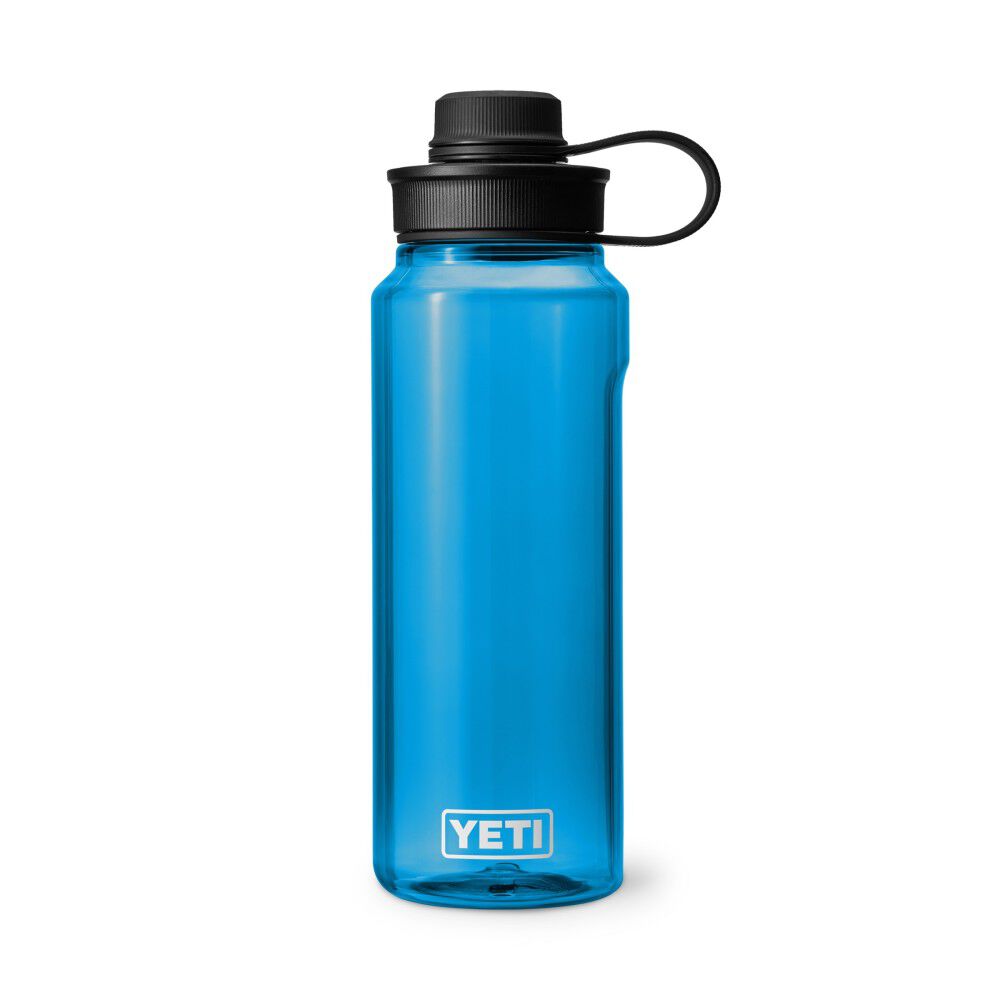 Yonder 1 L/34oz Plastic Water Bottle with Tether Cap Big Wave Blue 21071503766