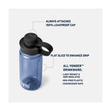 Yonder 600 mL/20oz Plastic Bottle with Tether Cap Big Wave Blue 21071503764