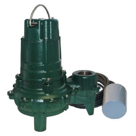 Model M267 Waste-Mate 260 Series Automatic Cast Iron 1/2HP 115V 128 GPM 2in NPT Discharge Waste Sewage Sump Pump 267-0001